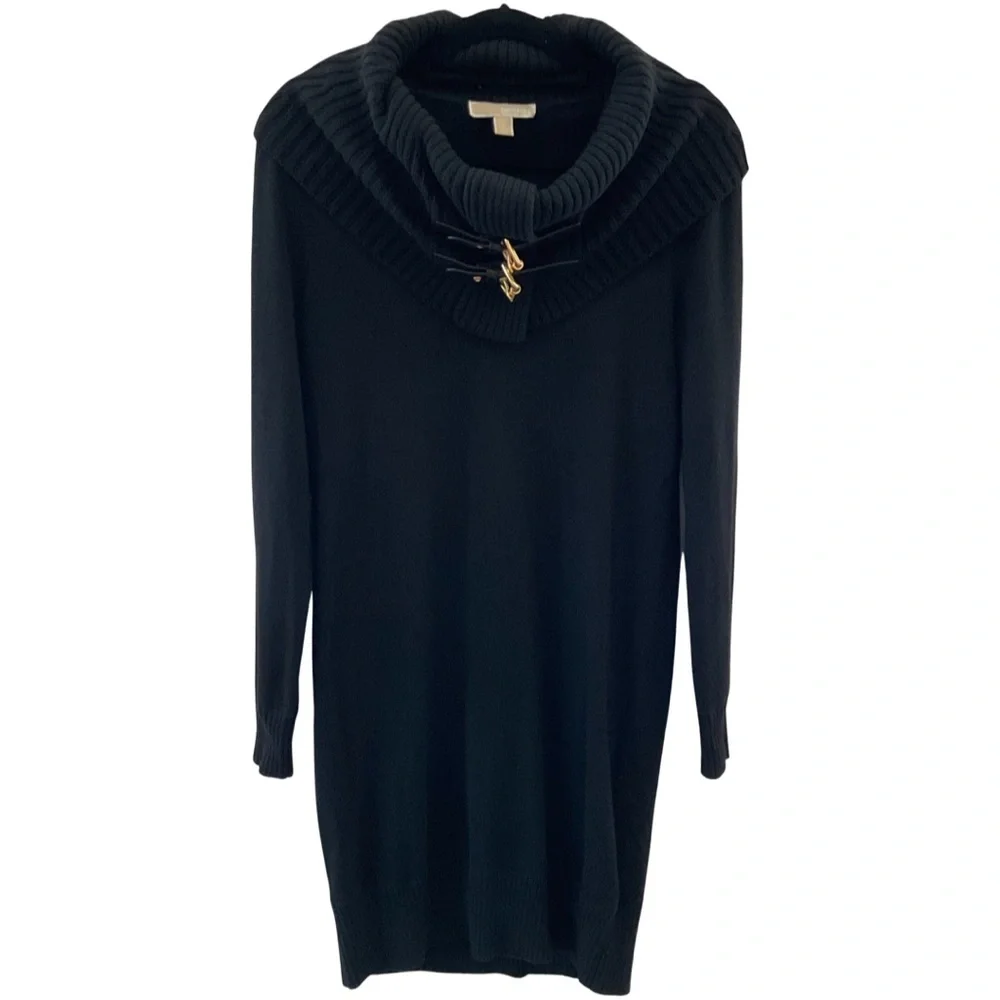 MICHAEL KORS Sweater Dress with Cowl Neck - Picture 2 of 9